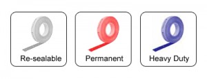 Types of glue strips available